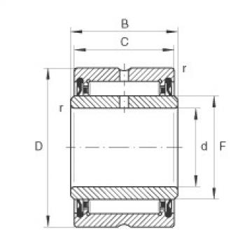 المحامل NA4901-2RSR INA