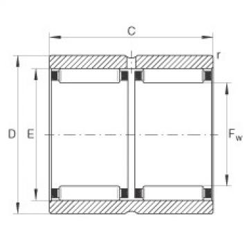 المحامل RNAO35X45X26-ZW-ASR1 INA