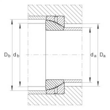 FAG Angular contact spherical plain bearings - GE190-SX