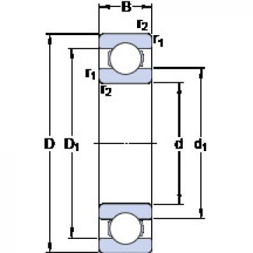 المحامل W 637/8 X SKF