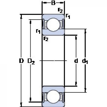 المحامل RLS 9-2RS1 SKF