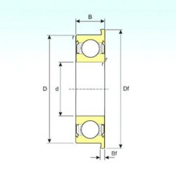 المحامل F6904ZZ ISB