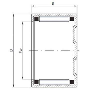 المحامل BK0710 CX