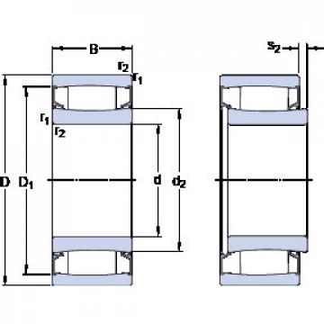 المحامل C 4022-2CS5V/GEM9 SKF