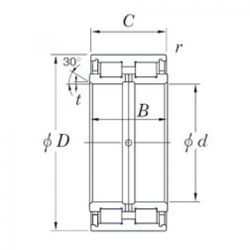 المحامل DC5084 KOYO