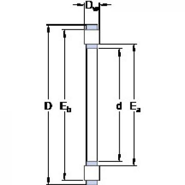 المحامل K 81232 M SKF