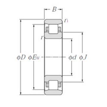 المحامل N2310 NTN