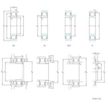 المحامل NU1080MA SKF