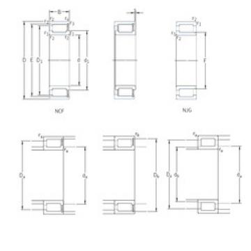 المحامل NCF1840V SKF