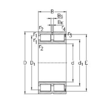 المحامل NNCF5010-V NKE