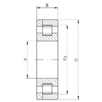 المحامل NP414 CX