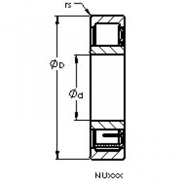 المحامل NU313 E AST