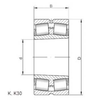 المحامل 23120 KCW33 CX