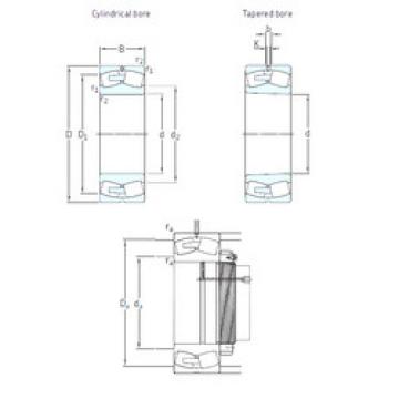 المحامل 241/600ECA/W33 SKF