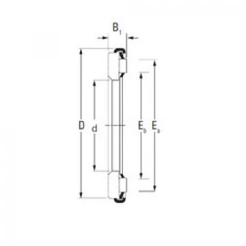 المحامل AX 9 120 155 Timken