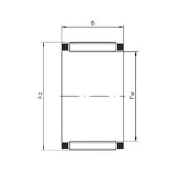 المحامل K32x37x27 CX