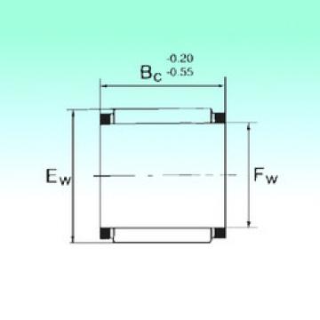 المحامل KBK 14x18x10 NBS