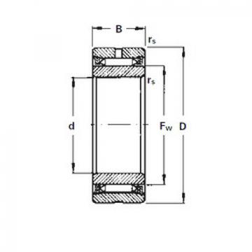 المحامل NA1020 Timken