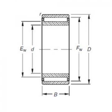 المحامل NAO20X35X17 Timken