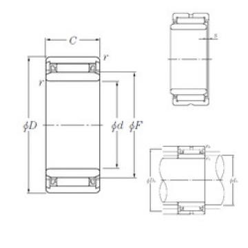 المحامل NK12/12+IR9×12×12 NTN