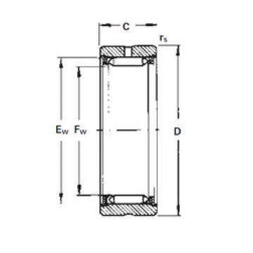 المحامل RNA1005 Timken