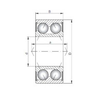 المحامل 3002-2RS ISO