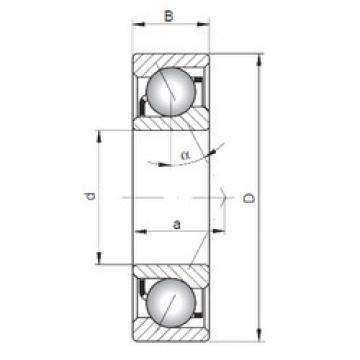 المحامل 7204 A ISO