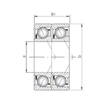 المحامل 7201 BDT ISO