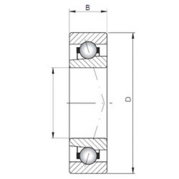 المحامل 71844 A ISO