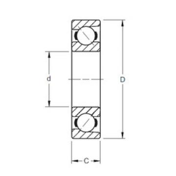 المحامل 7406W Timken