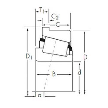 المحامل 3379/3320-B Timken