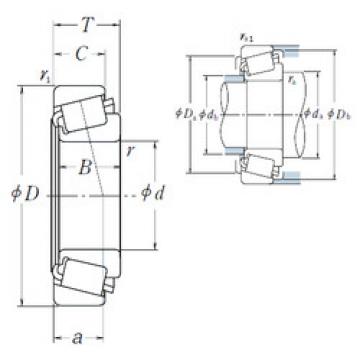 المحامل LM11749/LM11710 NSK