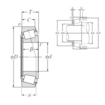 المحامل 4T-30309 NTN