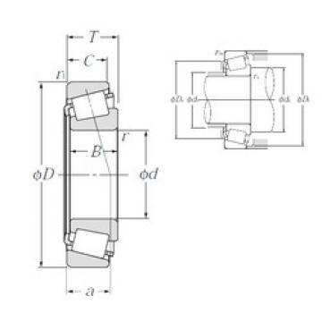 المحامل 4T-392/394A NTN