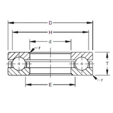 المحامل 120TVB511 Timken