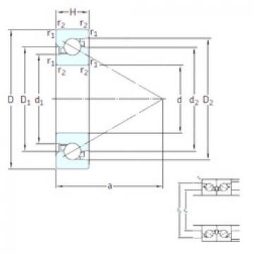 المحامل BS 245 7P62U SNFA