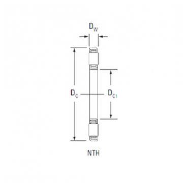 المحامل NTH-4876 Timken