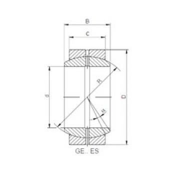 المحامل GE 040 XES ISO