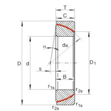 المحامل GE70-SW INA