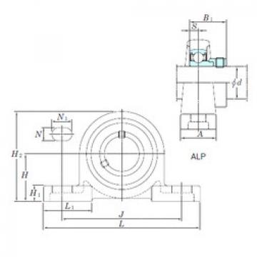 المحامل ALP208-25 KOYO