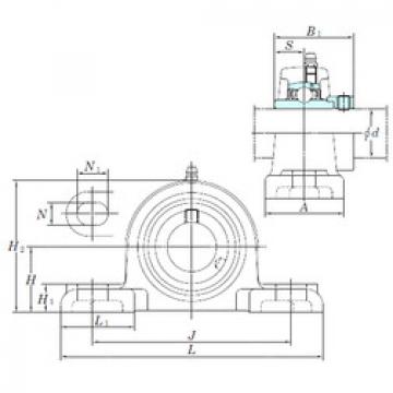 المحامل NAPK209-27 KOYO