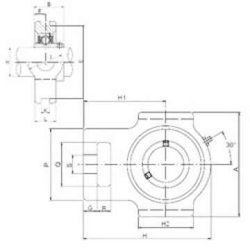 المحامل UCT212 ISO