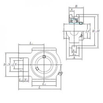 المحامل UCTX12E KOYO