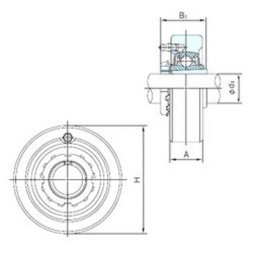 المحامل UKC306+H2306 NACHI