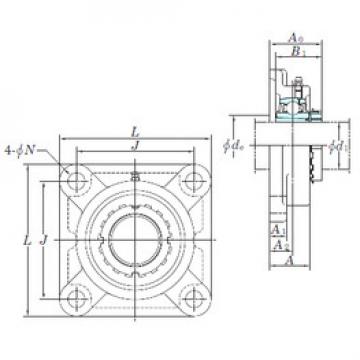 المحامل UKF210 KOYO