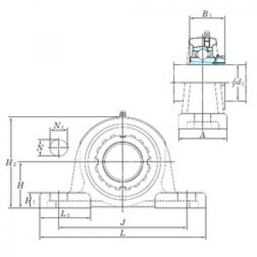 المحامل UKP213 KOYO