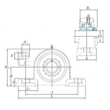 المحامل UKP208SC KOYO