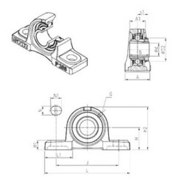 المحامل UKP313H SNR