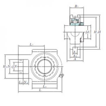 المحامل UKT305 KOYO