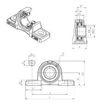 المحامل USP210 SNR